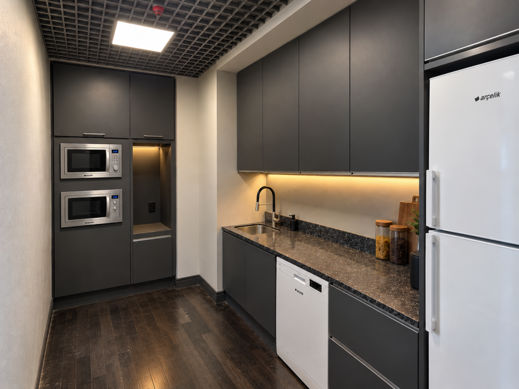 Laboratuvar projesi / Laboratory project — uygulama sonrası / completed interior